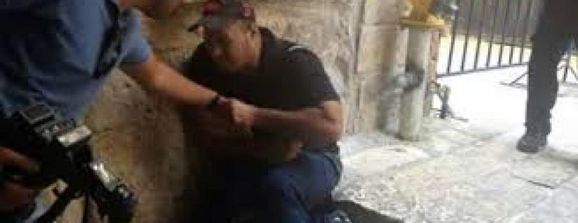 إصابة عدد من الصحفيين بعد اعتداء قوات الاحتلال عليهم في القدس