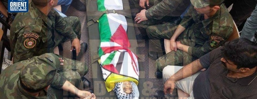 بيت لحم تشيع شهيدها الطفل عبد الرحمن عبيد