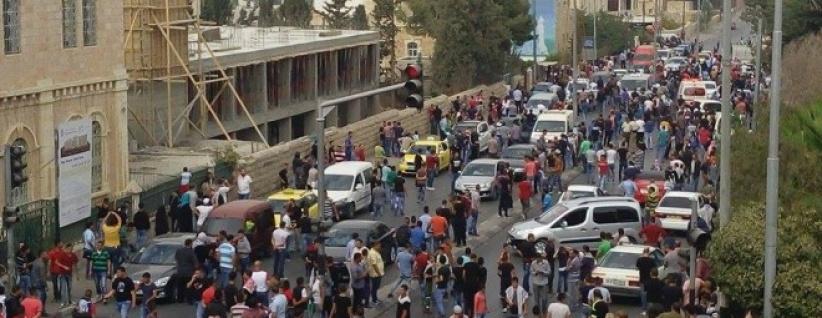 مواجهات عنيفة مع الاحتلال على حاجز بيت لحم الشمالي