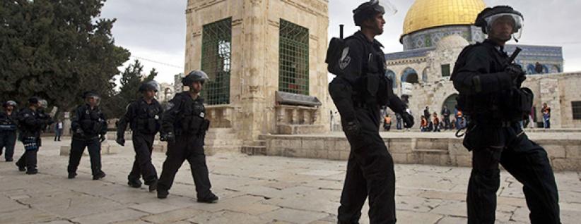 مستوطنون يجددون اقتحامهم المسجد الأقصى بحراسات مشددة