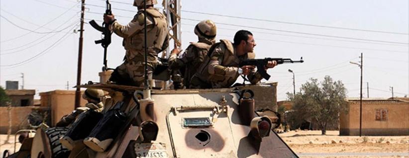 ارتفاع حصيلة شهداء الجيش المصري لـ58 ضابطاً ومجنداً