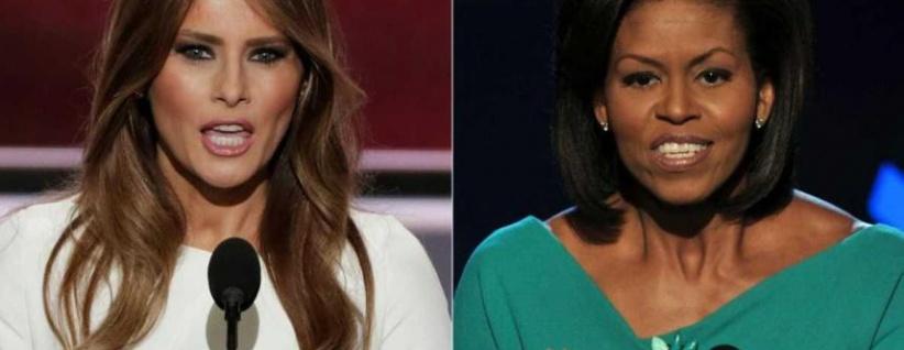 ميلانيا وميشال.. اختلاف 