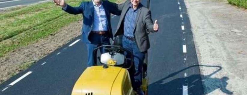 هولندا تدور النفايات لتعبيد الطرق!