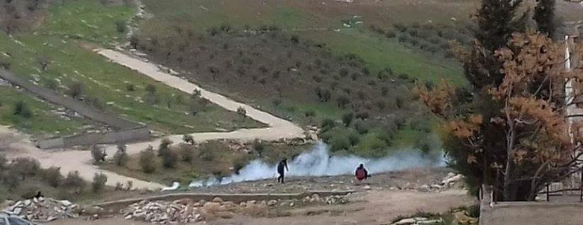 اصابة شاب برصاص الاحتلال في تقوع شرقي بيت لحم