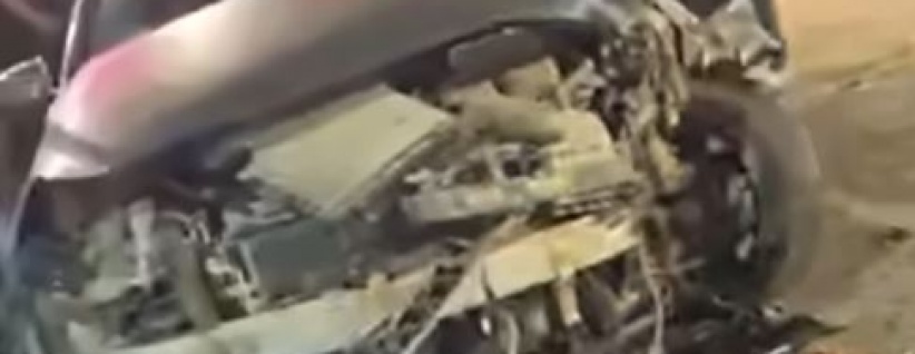 إصابة مواطن جراء صدم آلية للاحتلال مركبته في طولكرم