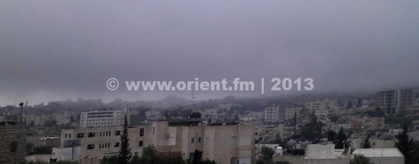 حالة الطقس لليوم الأثنين 22-4-2013