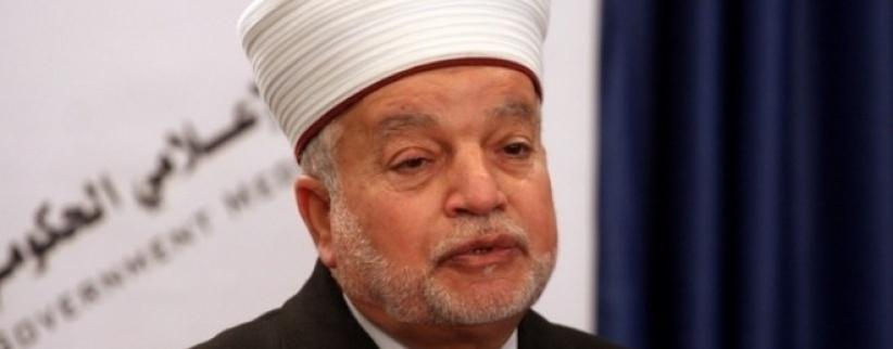 اعتقال المفتي العام للقدس والديار الفلسطينية