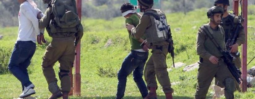 الاحتلال يعتقل أربعة شبان من بيت لحم