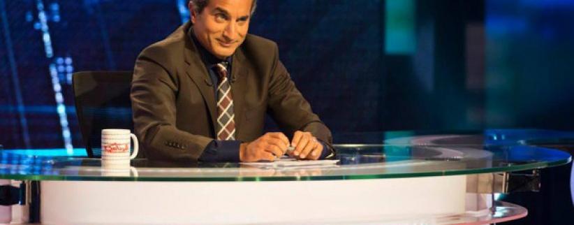 باسم يوسف يعلن الطلاق مع cbc بعد وقف 