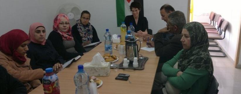 ممثلة كندا في فلسطين تلتقي بكتلة نضال المرأة في بيت لحم