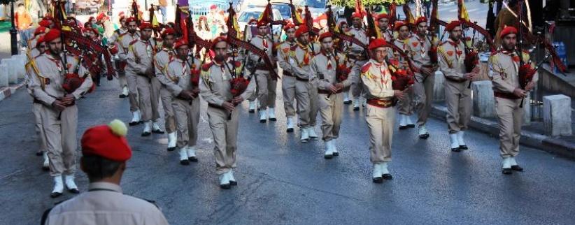 صور احتفالات بيت لحم بعيد الميلاد التي تسير حسب تقويم الشرقي