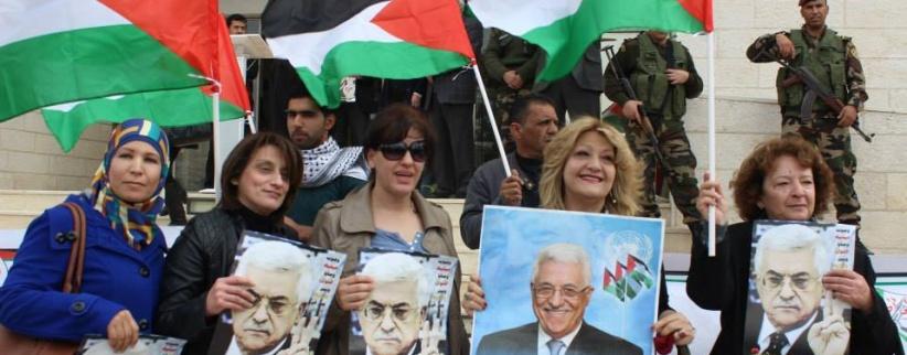 بالصور : مسيرات في  شوراع بيت لحم تأيداً للرئيس محمود عباس