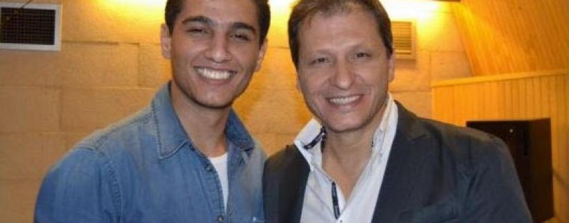 بالصور: محمد عساف يسجل اغنية جديدة من كلمات الشاعر نزار فرنسيس