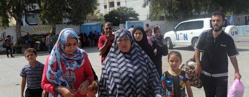 الأمم المتحدة: عدد النازحين في غزة بلغ 40 ألفا