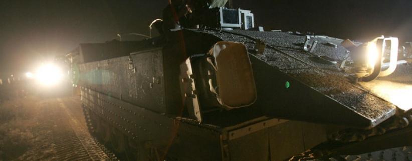 سرايا القدس تفجر دبابتين اسرائيليتين