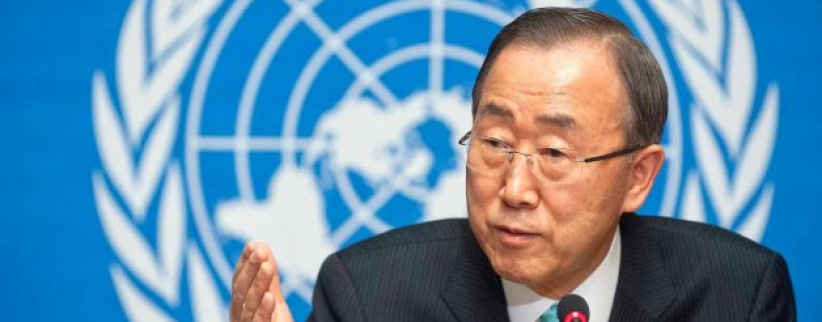 بن كي مون: تكلفة تحقيق الهدنة في غزة كانت باهظة
