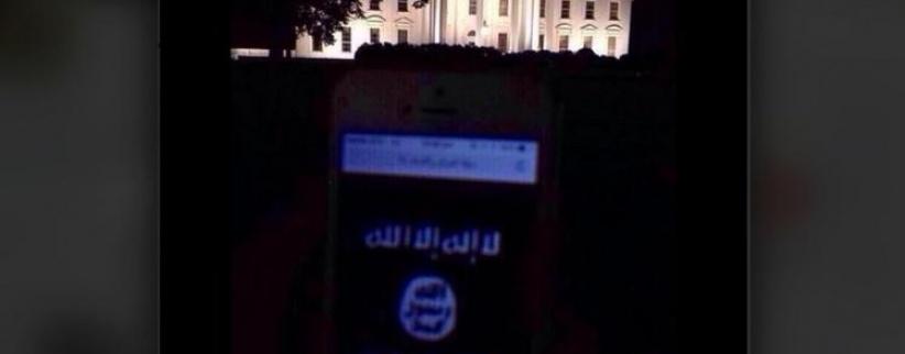 ظهور علم «داعش» أمام البيت الأبيض يثير الرعب!