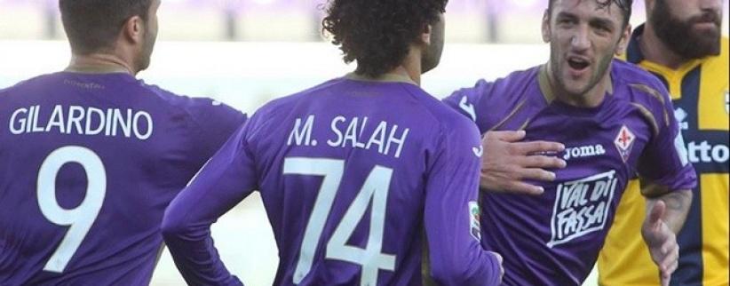 محمد صلاح يضيف أرقاماً جديدةً مع فيورنتينا