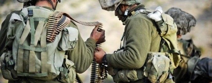 مناورات عسكرية بالذخيرة الحية جنوب غرب جنين