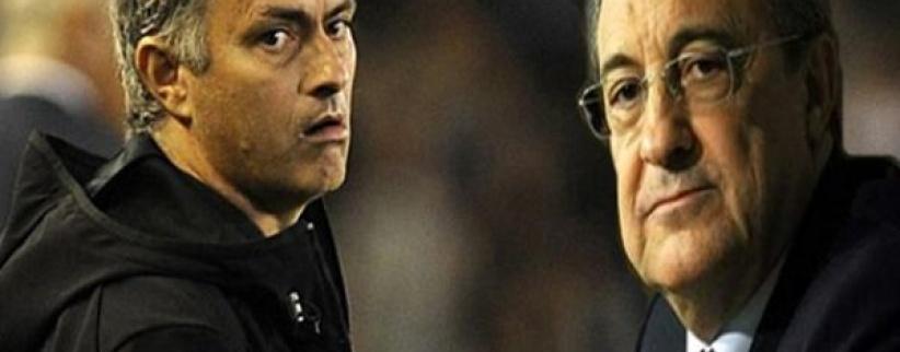 مورينيو لرئيس ريال مدريد: هناك 3 تفاحات فاسدة في غرفة خلع الملابس