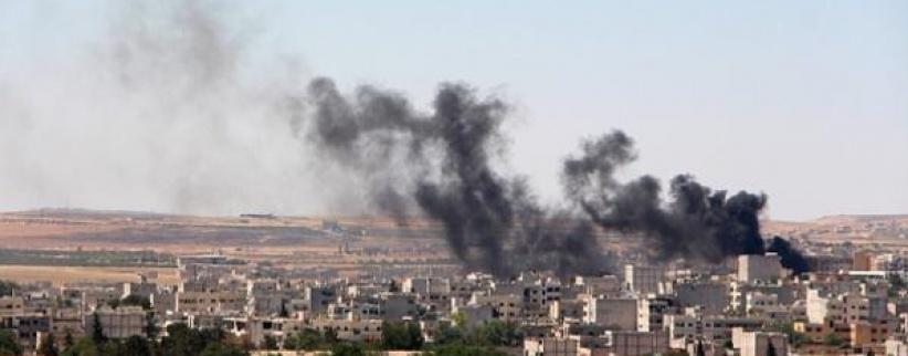 انفجار يهز كوباني واشتباكات بين داعش والأكراد