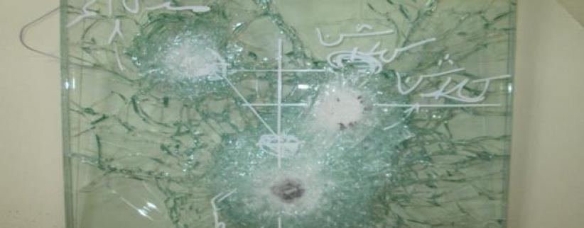 شركة فلسطينية تطوّر زجاجاً مقاوماً للرصاص