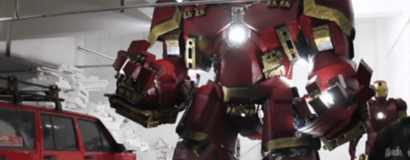 صيني يصنع نسخة عملاقة لشخصية 