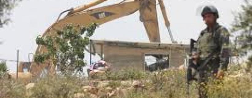 قوات الاحتلال تهدم بئراً ومنشأة زراعية في رمانة غرب جنين