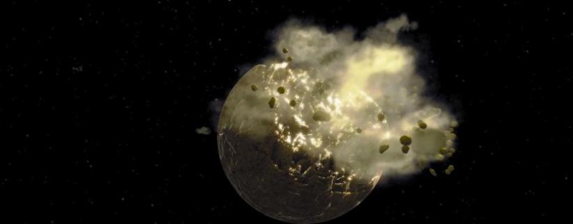 نظرياً: ماذا يحدث إذا تم نسف القمر؟!