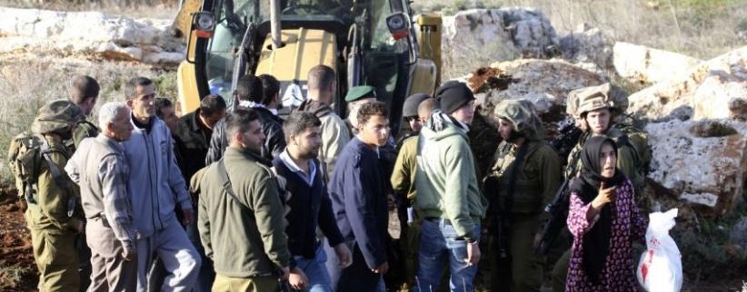 تظاهرة اليوم وقرار بتصعيد الاحتجاج بالداخل عقب هدم منزل