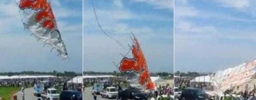 قتيل بسقوط طائرة ورقية على حشد باليابان