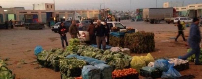 الاحتلال يغلق سوق خضار المركزي جنوب نابلس