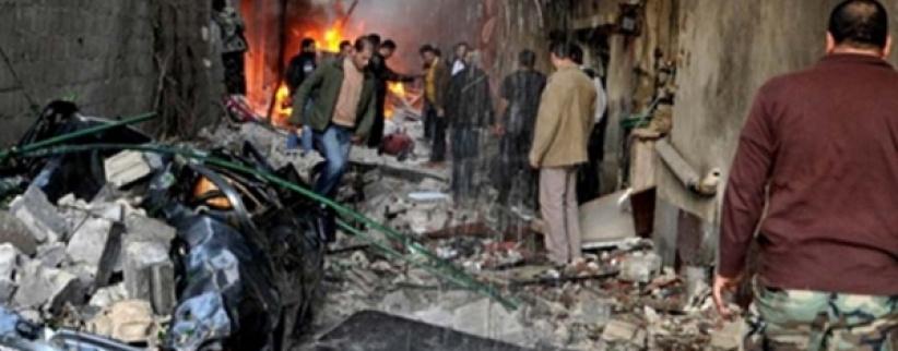 شهيدان لاجئان وقصف مخيم درعا بـ15 برميلاً متفجرًا