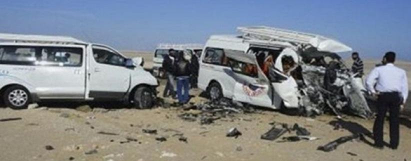 إصابة 10 أشخاص في حادث سير على طريق عيون الحرامية برام الله