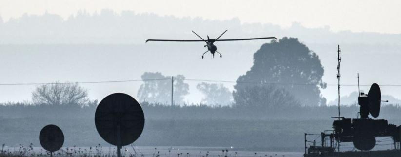 سقوط طائرة إستطلاع إسرائيلية في طرابلس بلبنان