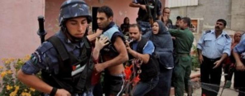 أمن السلطة يشن حملة اعتقالات واسعة بحق نشطاء حماس بالضفة