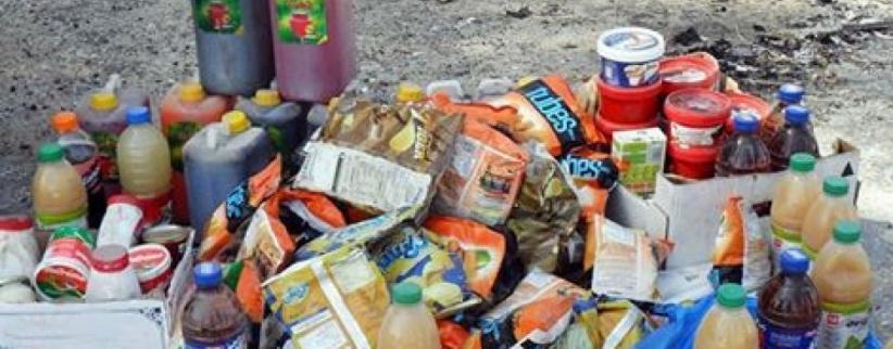 إتلاف 5 أطنان أغذية فاسدة في خانيونس