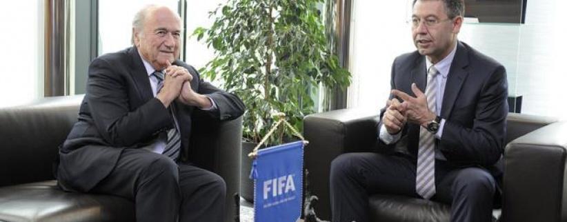 برشلونة يهدد بالانسحاب من مسابقات الفيفا!