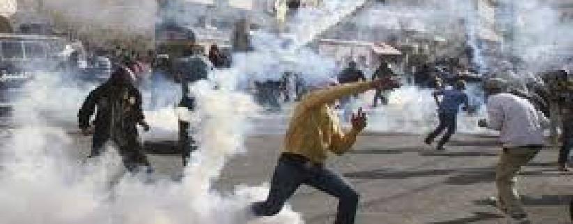 4 إصابات خلال مواجهات مع الاحتلال بالقدس