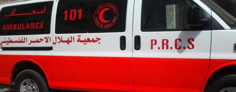 إصابة 4 مواطنين اثنان منهم بحالة الخطر بحادث سير جنوب جنين