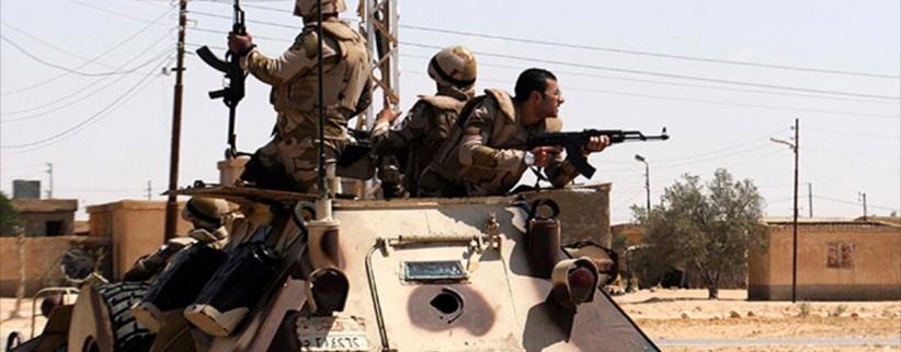 ارتفاع حصيلة شهداء الجيش المصري لـ58 ضابطاً ومجنداً