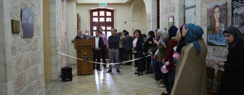 معرض الفن الابداعي لطلبة جامعة بيت لحم