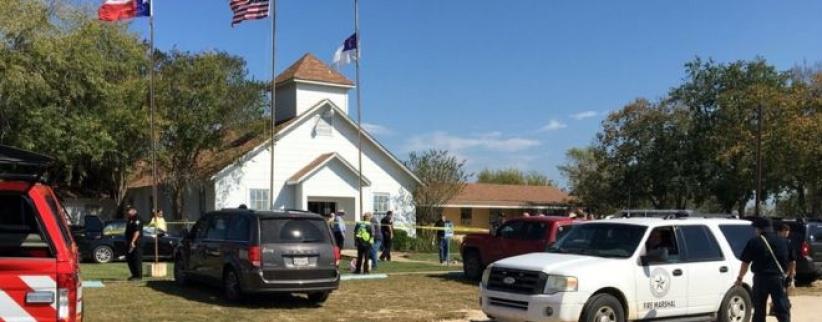 26 قتيلا في إطلاق نار داخل كنيسة في ولاية تكساس الأمريكية