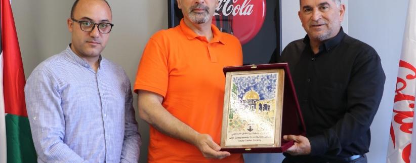 شركة المشروبات الوطنية كوكاكولا/ كابي ترعى أكاديميات رياضية لجمعية  برج اللقلق المقدسية