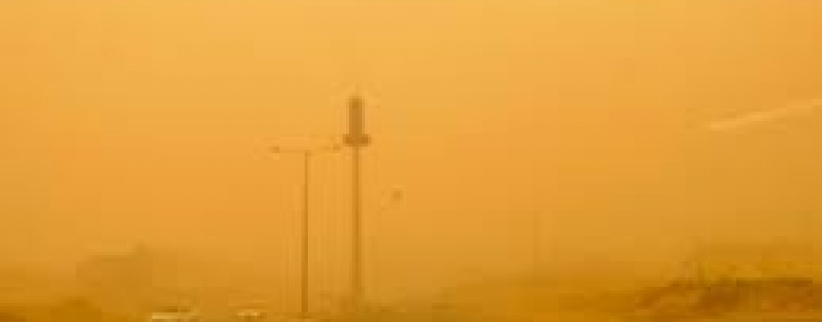 موجة غبار تتجه للمنطقة وأمطار وانخفاض ملموس غدا