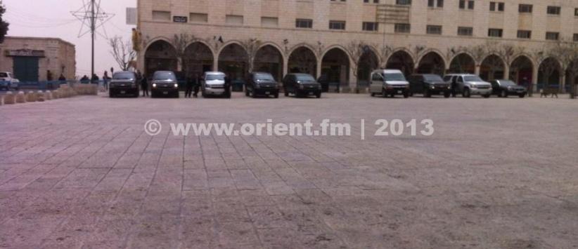 اوباما يصل الى بيت لحم بعد تأخره ساعة ونصف