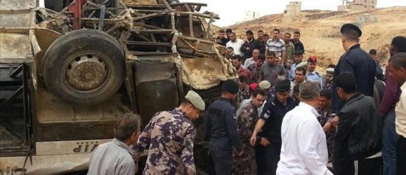 وفاة 15 معتمرا فلسطينيا بحادث بالأردن
