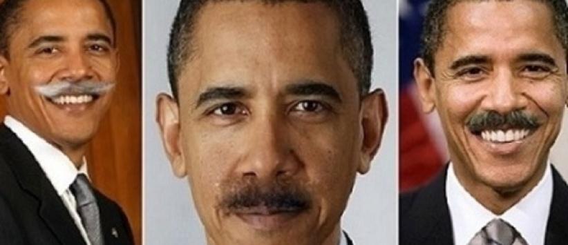 مفاجآت تنتظر أوباما لو تنكر بالشوارب وزار تل أبيب