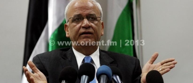 عريقات يطالب بالافراج عن البرغوثي وسعدات ونواب 