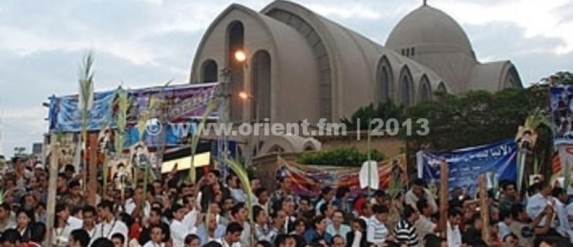 مسيرة للأقباط أمام وزارة الدفاع للمطالبة بحمايتهم